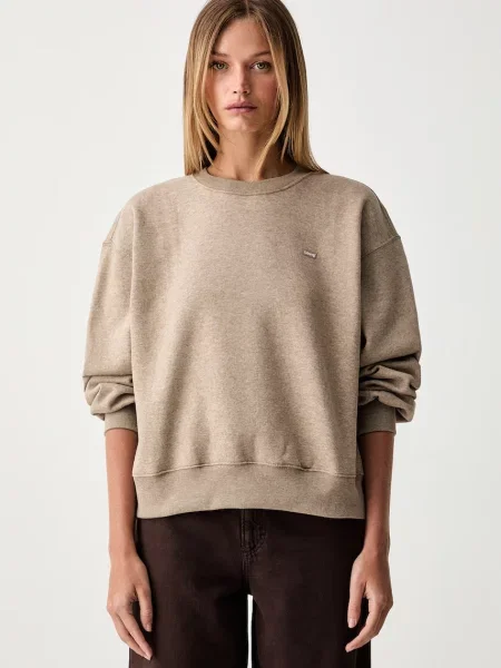 Levi's hanorac pentru femei cu EVERYDAY CREW maro