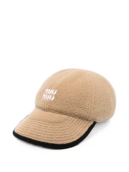 Șapcă Miu Miu cu broderie