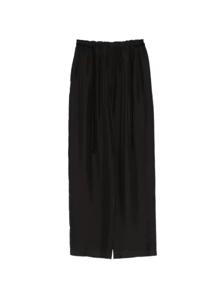 Pantaloni Barena cu cordon negru