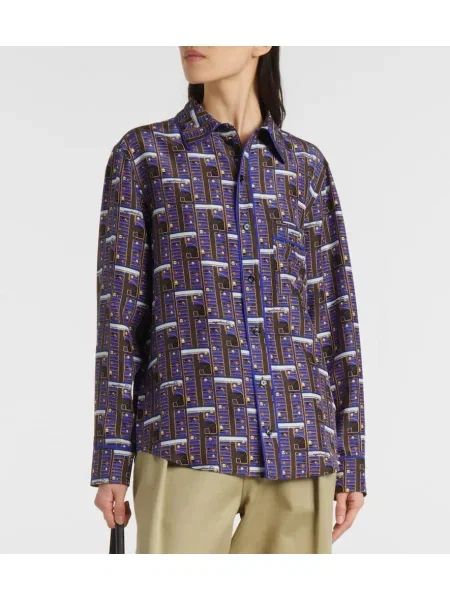 Cămașă Burberry de mătase