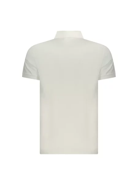 Calvin Klein Koszulki Mężczyzna S Polo z Krótkim Rękawem biały