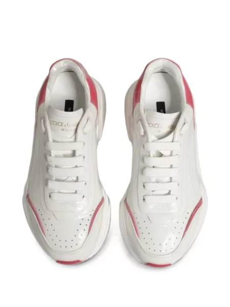 Sneakerși Dolce & Gabbana Daymaster din piele alb
