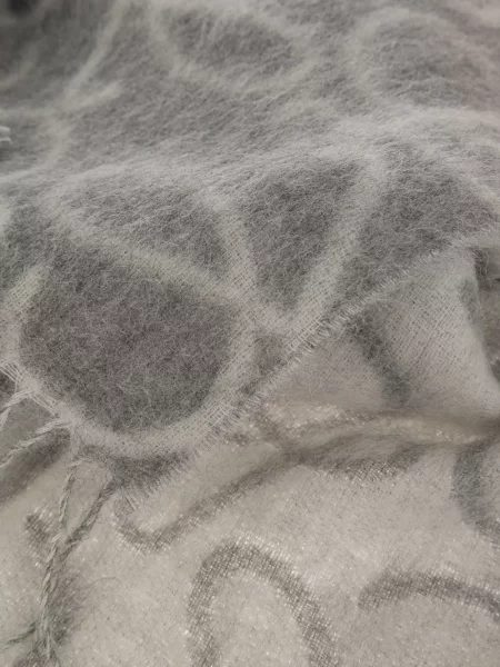 Fular Loewe de lână gri