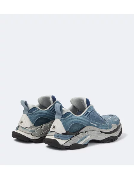 Sneakerși Balenciaga Triple S albastru
