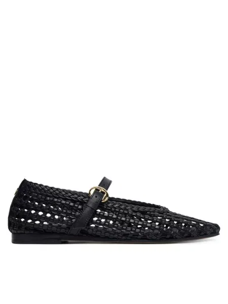 Tommy Hilfiger Balerini Mary Jane Ballerinas negru