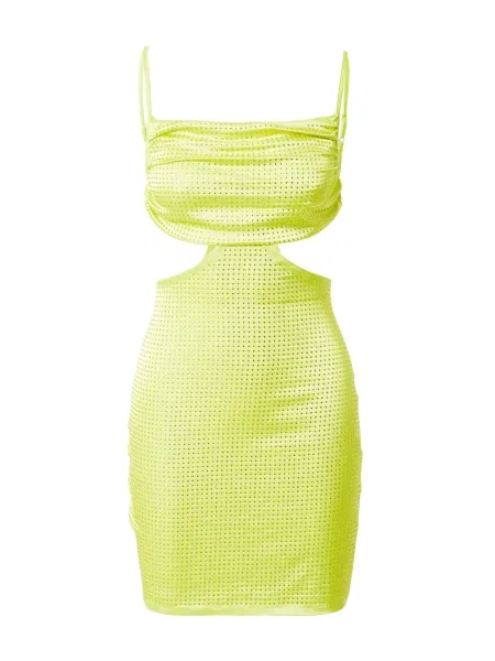Misspap Rochie limetă verde