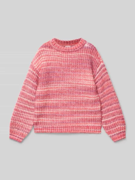 Sweter z dzianiny o kroju relaxed fit z obniżonymi ramionami S.oliver Red Label