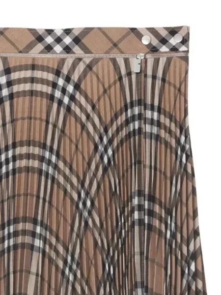 Pledas plisuotas plisuotas sijonas Burberry
