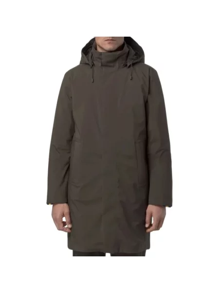 Parka K-way brązowa