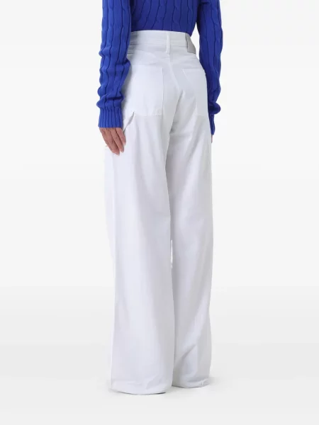 Pantaloni Jacob Cohën alb