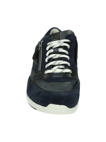 Sneakersy Durea zamszowe niebieskie