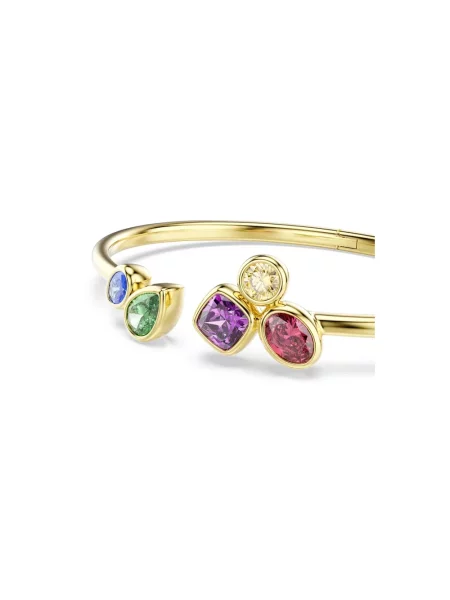 Swarovski bransoletka pozłacana z cyrkonią IMBER żółta