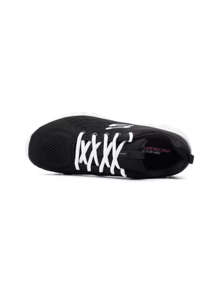 SKECHERS Niske tenisice Graceful Get Connected / bijela crna