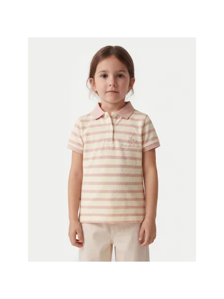 Beverly Hills Polo Club Polo Regular Fit ροζ