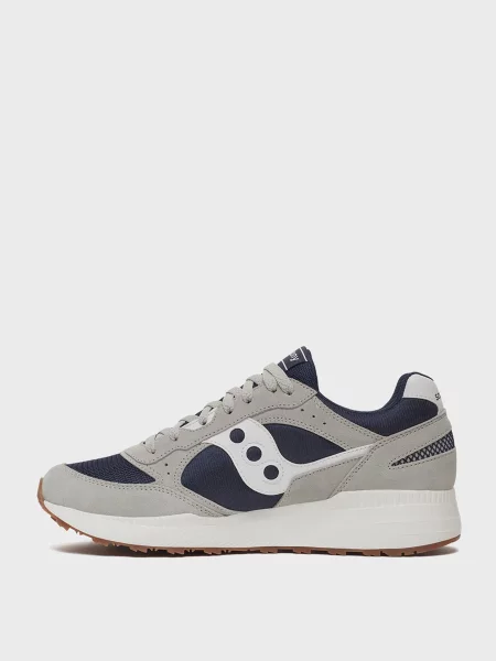 Замшевые кроссовки Saucony серые