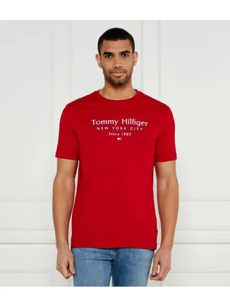 Tommy Hilfiger Póló | Regular Fit piros