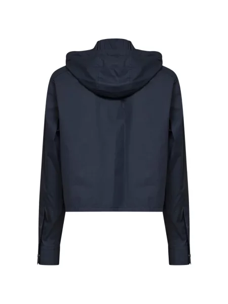 Cămașă Moncler cu glugă albastru