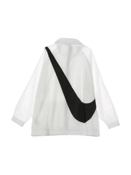 Wiatrówka Nike z logo biała