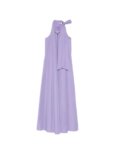 Rochie maxi Essentiel Antwerp cu funde violet