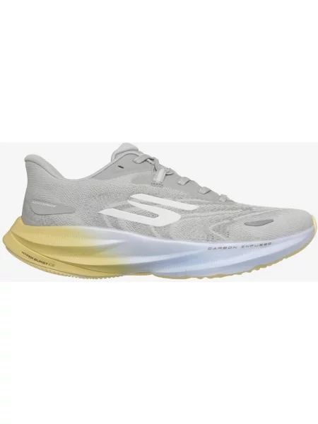 Buty do biegania Skechers Aero Spark szary żółty biały