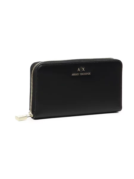 Portfel Armani Exchange czarny