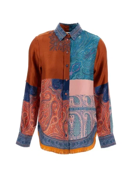 Koszula Pierre Louis Mascia brązowa