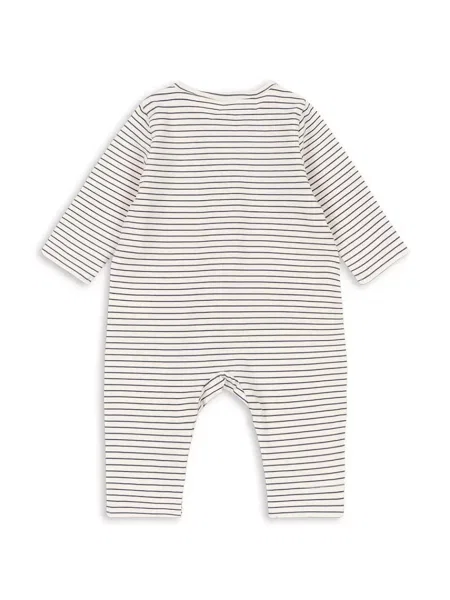Konges Sløjd kombinezon za djecu od pamuka s elastanom BASIC ONESIE GOTS bijela