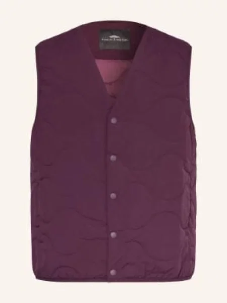 Fynch-Hatton Kamizelka Pikowana rot fioletowa