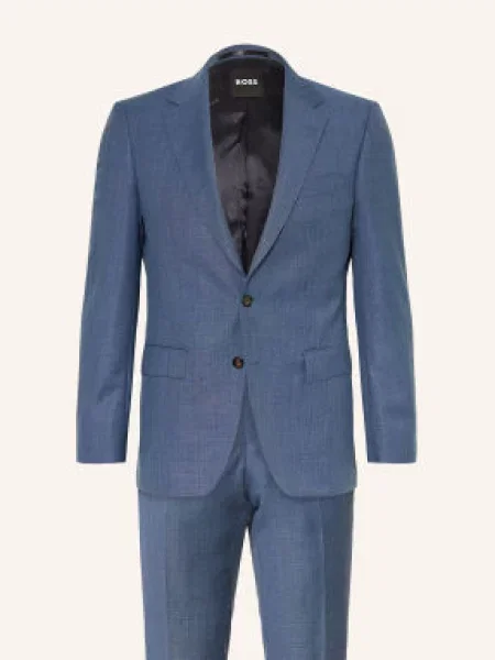 Boss Garnitur Huge Slim Fit blau niebieski