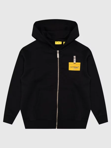 Детская куртка Off-white черная