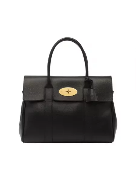 Torebka skórzana Mulberry skórzana czarna