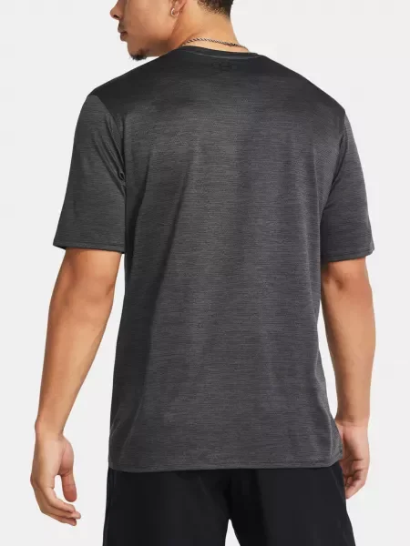 Pánske tréningové tričko Under Armour Tech Vent castlerock/ultimate black čierna