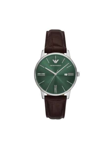 Emporio Armani Hodinky Minimalist hnedá