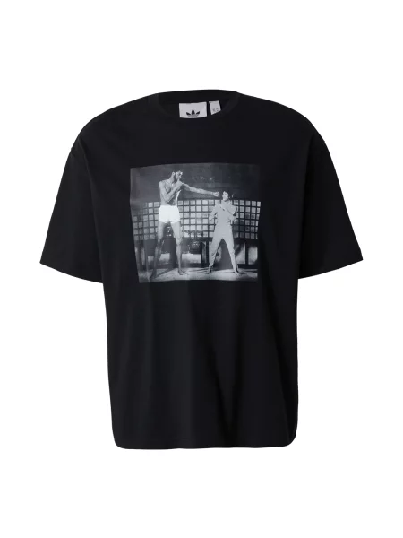 ADIDAS ORIGINALS Tricou Kick galben / gri / gri deschis negru