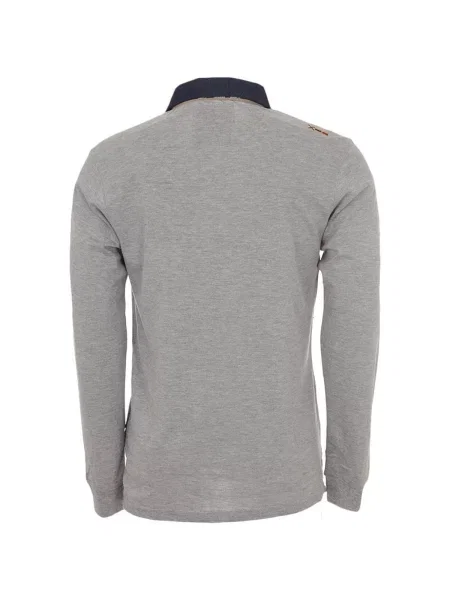 Polo majica Vent Du Cap siva