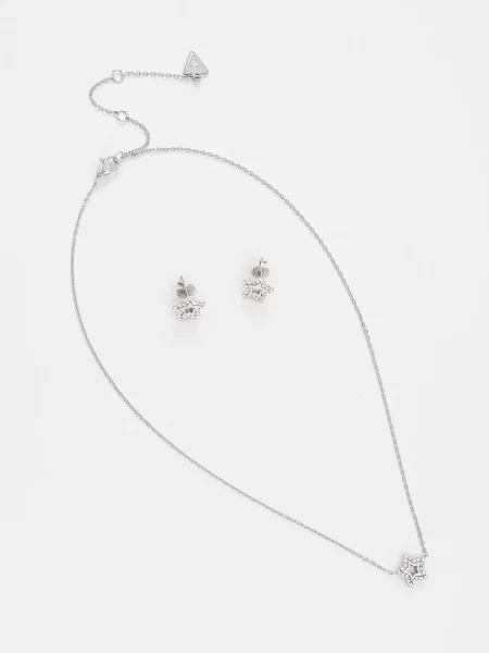 Колие и обици Guess ICONIQUE