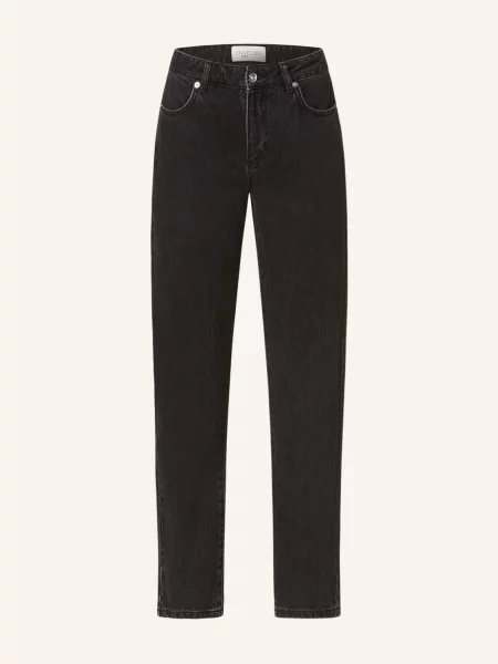 Envelope Jeansy Straight Enaarons schwarz czarne
