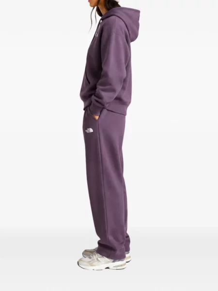 Hanorac cu glugă The North Face cu autograf violet