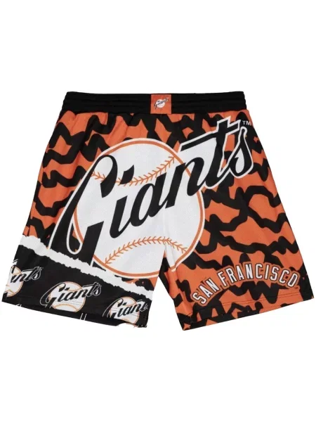 Pantaloni scurți Mitchell & Ness negru