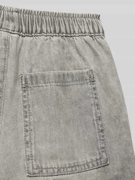 Szorty jeansowe pull on o kroju loose fit z czystej bawełny S.oliver Red Label
