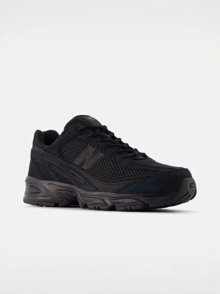 Жіночі Кросівки повсякденні New Balance мікрофібра/сітка чорний