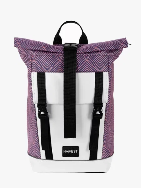 HARVEST Aviarolltop Рюкзак Поліестер/штучна шкіра фіолетовий