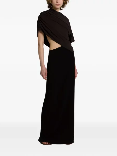 Rochie Alberta Ferretti drapată negru