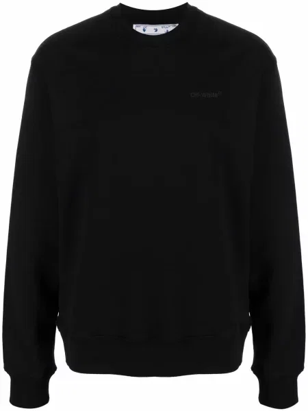 Hanorac crewneck Off-white alb