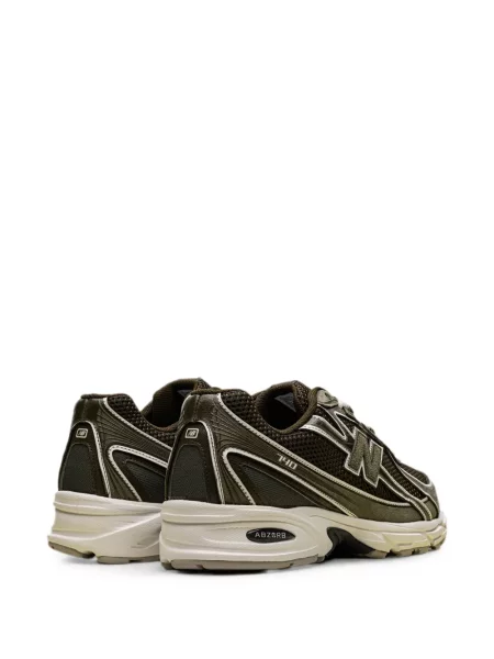 Sneakerși New Balance 327 plasă verde