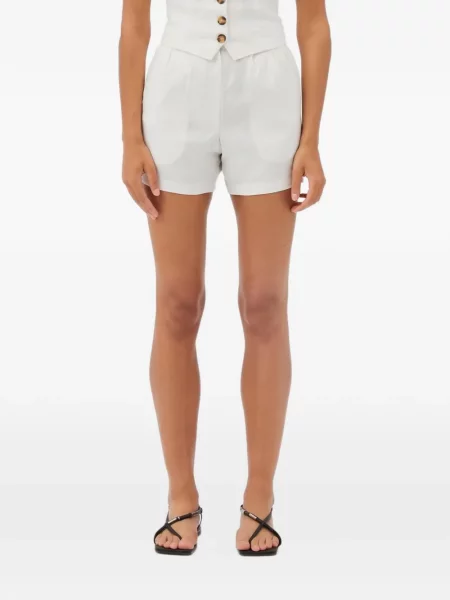 Pantaloni scurți Maria Cher de in alb