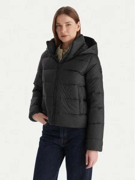 Tommy Hilfiger Geacă din puf negru