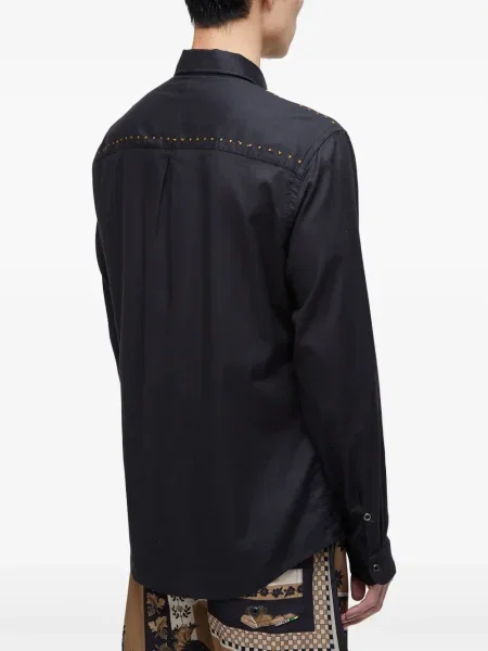 Koszula Osklen z ćwiekami czarna