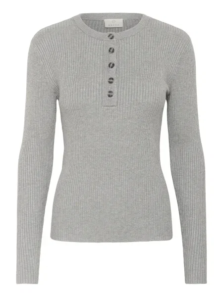 Kaffe Pulover Omi amestecat gri