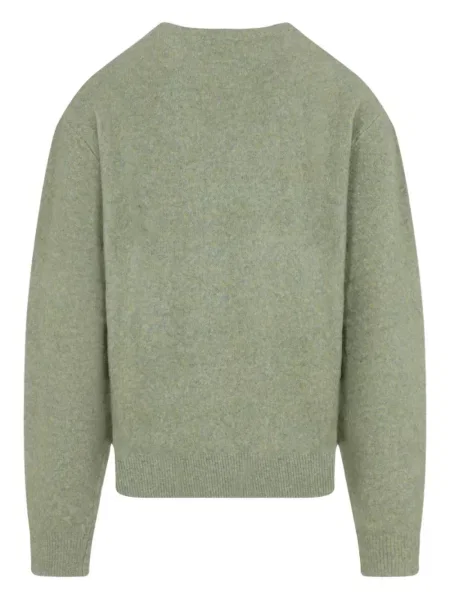 Πουλόβερ Carhartt Wip με στρογγυλή λαιμόκοψη πράσινο